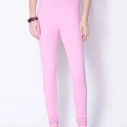 Dollar Missy Pink Cotton Leggings-image-32