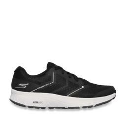 Skechers Men's GO RUN CONSISTENT - TRACEUR Black White Running Shoes-image-44