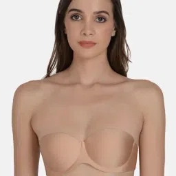 mod & shy Beige Lightly Padded Balconette Bra-picture-35