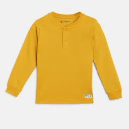 Campana Yellow SolidFull Sleeves T-Shirt-picture-47