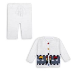 sahil collection Kids White Clothing Set-image-53