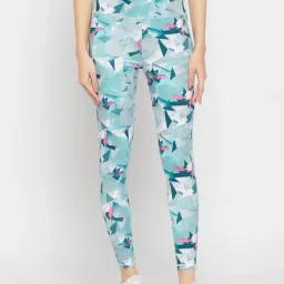 Clovia Multicolor Printed Active Tights-image-56