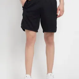 Adidas Originals Black Regular Fit Shorts-image-15