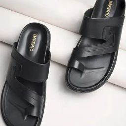 Imperio by Regal Men's Black Toe Ring Sandals-picture-35