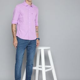 Levis Pure Cotton Slim Fit Opaque Casual Shirt-picture-1