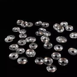 Johnson Tools 10.28mm Approx Silver Flat Metal Ear Back Stoppers Stud Earring Plugs (Pack of 200)-image-25