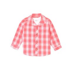 Mothercare Kids Multicolor Checks Full Sleeves Shirt with T-Shirt-image-100