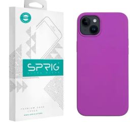Sprig Liquid Silicone Back Cover for APPLE iPhone 14 Plus (Purple)-image-84