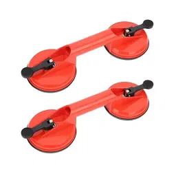 Flamingo Glass Carrying Handle/Lifter Puller 2 Cups 22 cm Plastic Red (Pack of 2 Pcs)-image-40