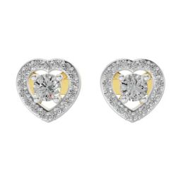 Sparkles Lab Grown Diamond 14k (585) Yellow Gold Earrings for Women-picture-31