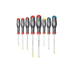 FACOM Prot Screwdriver Set Standard Black/Silver, AT.8PB (Set of 8 Pcs)-9