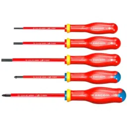 FACOM Prot Screwdriver Set 1000 V, ATD.J5VE (Set of 5 Pcs)-28