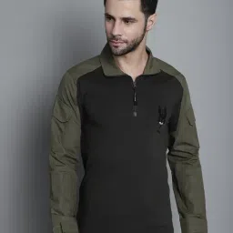 Mountmiller Olive Green Regular Fitt-Shirt-picture-16