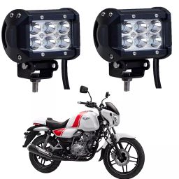 Cartronics 18W 6 Led Aluminum Bar Light/Fog Light for Bajaj Vikrant V15-43