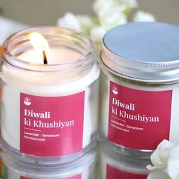 Aromatic Fables White 2 pieces Jar Candle-image-10