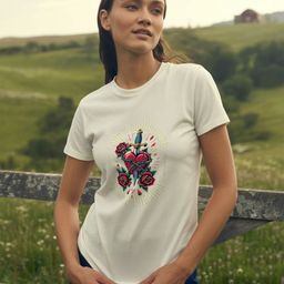GRACE & JACK Graphic Printed Round Neck Short Sleeves Regular Fit T-Shirt-image-61