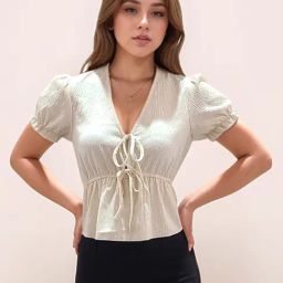 Zink London White Fitted Top-picture-15