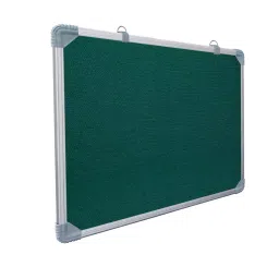 EDUWAY 61x61 cm Green Notice Board with 20 Push-Up Pins Combo ‎Rectangular-image-39