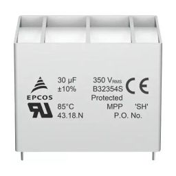 EPCOS CAP, 10UF, 350VAC, FILM, RADIAL BOX, B32354S3106K010-image-102