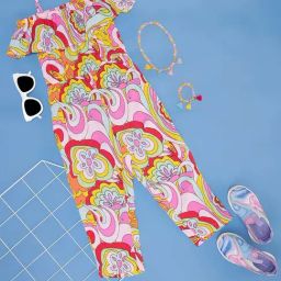YU by Pantaloons Kids Multicolor Printed Jumpsuit-image-85