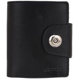 Abeeza Black Vegan Leather Wallet-28