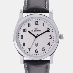 maxima Men White Analogue Watch O-44676LMGI-5
