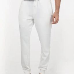 Rare Rabbit Off White Regular Fit Solid Trackpants-picture-41