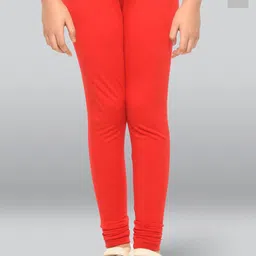 LYRA Girls Pack Of 2 Cotton Ankle-Length Leggings-image-32