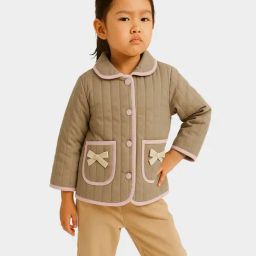 Miarcus Girls Beige Regular Fit Jacket-picture-42