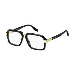 Marc Jacobs Black Rectangular Eye Frames for Men-picture-6