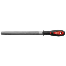 RS PRO 300mm, Second Cut, Half Round Engineers File with Soft-Grip Handle Model No 1611479-14