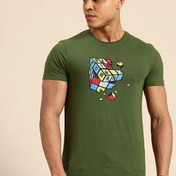 Being Human Printed Pure Cotton T-shirt-image-44