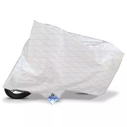 Tuffpaulin Bike Bullet Wrap Extra Large XL Size White Bike Cover-48