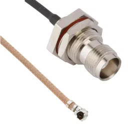 AMPHENOL RF RF Coaxial Cable Assemblies CABLE ASSY, AMC PLUG-TNC BKHD JK, 300MM, 095-850-284-300-image-94