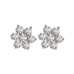 P.C. Chandra Jewellers 18 kt Gold & Diamond Earrings-picture-1