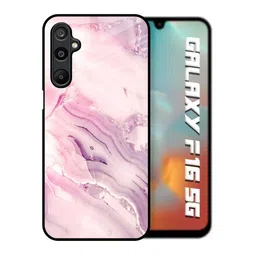 QRIOH Unisex Samsung Galaxy F16 5G Abstract Diamond Pink Gradient Shockproof Back Case-picture-49