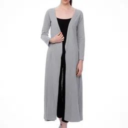 SCORPIUS Women Longline Shrug-48