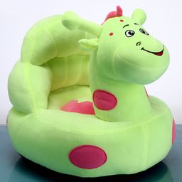 Babyhug Giraffe Shaped Soft Seat - Green-28
