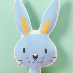 Double Sided Cushion Bunny Print and Shape - Blue-image-51