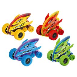 AKN TOYS Monster Truck Toy Friction Powered Push Away Stunt Car Glowing Friction Powered Stunt Monster Truck 360 Degree- PACK OF 1 COLOR MAY VARY-26