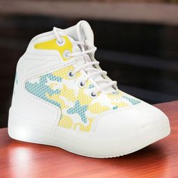 Lil Lollipop Abstract Designed LED Shoes - White-image-38