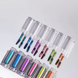 RANORE Set Of 5 Holographic Chrome Liquid Nail Powder-9
