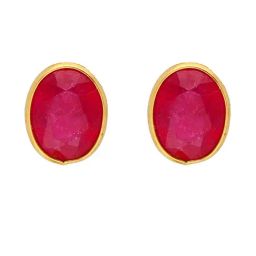 Sri Jagdamba Pearls 22 kt Gold Earrings-image-66