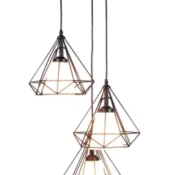 DecorativeRay White & Black Hanging Light - Set of 1-image-29