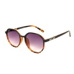 Voyage Purple Round UV Protection Sunglasses for Women-image-2