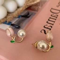 Brijsun Contemporary Studs Earrings-image-13