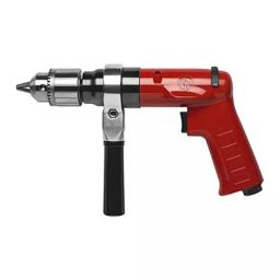 Chicago Pneumatic Aluminum Reversible Drill 13 mm Chuck 25.2 Nm 500 RPM, CP1114R05-27