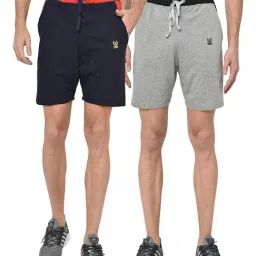 Vimal Jonney Multicolor Shorts - Pack of 2-29