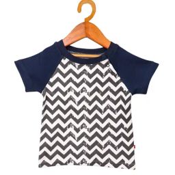 Nino Bambino Kids Grey Striped Top-image-19