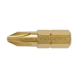 Hogert Technik PH2 1/4 inch 25 mm Screwdriver Bit Titanium Coated, HT1S382 (Pack 5 Piece)-34
